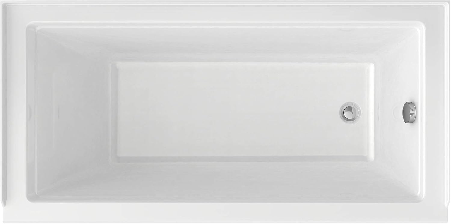 Town Square S 60'x30' Bathtub- Right Drain in White