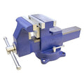 Yost Vises 880-D2 Reversible Combination Vise System | 8 Inch Jaw Width Heavy-Duty Utility Pipe and Bench Vise |Jaw Opens 12.5 Inches when Reversed | Swivel Base | Made with Ductile Iron Castings