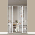 Extra Tall Cat Gate, Tall Safety Baby Gate for Doorways & Stairs, Easy Install Pressure Mounted Dog Gates, Auto-Close Walk Thru Pet Gate for The Babies