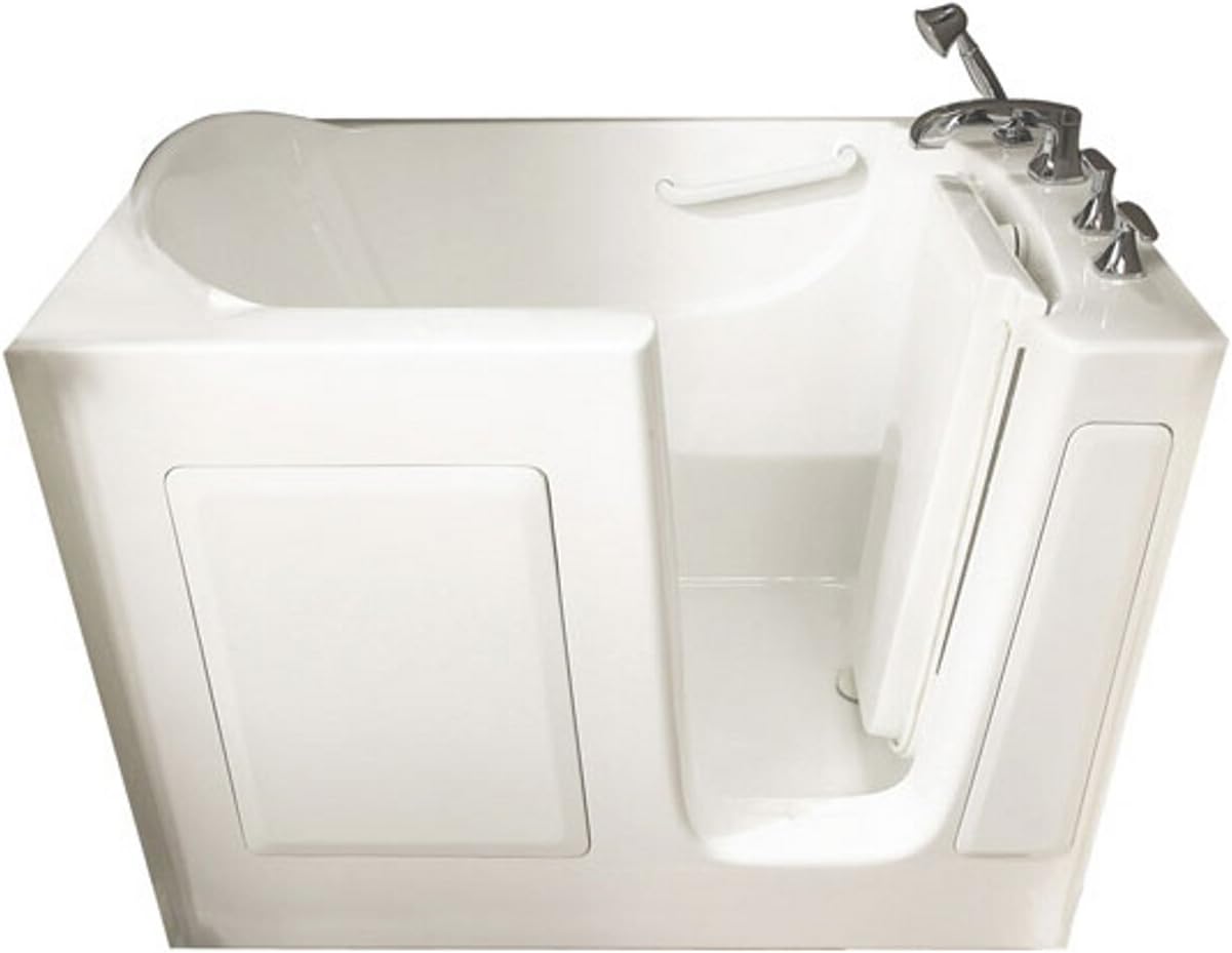 American Standard 3151.201.ARW 31-Inch by 51-Inch Gelcoat Walk-In Air Spa with Right-Hand Drain, White