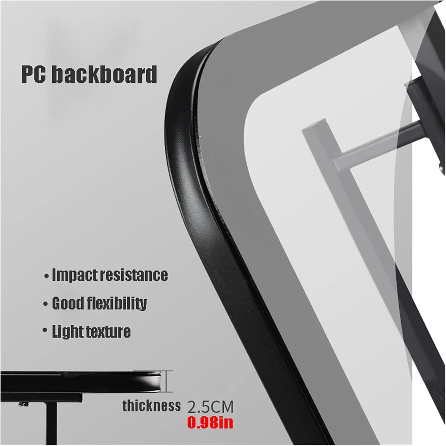 Wall-Mounted Mini Basketball Hoop, Indoor and Outdoor Portable Basketball Training Stand, 110x75cm/45.7'x29.5'