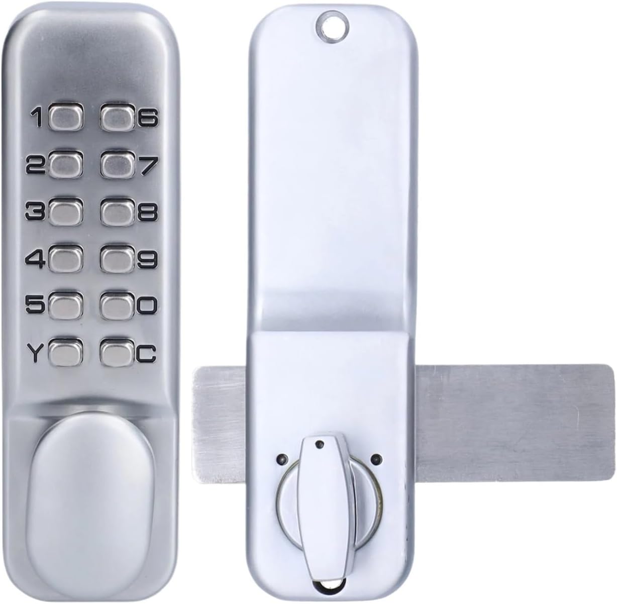 Mechanical keyless Entry Door Lock Mechanical Combination Lock Anti-Theft Combination Lock Two-Way Door Glass Door Wooden Door Office Entrance Lock