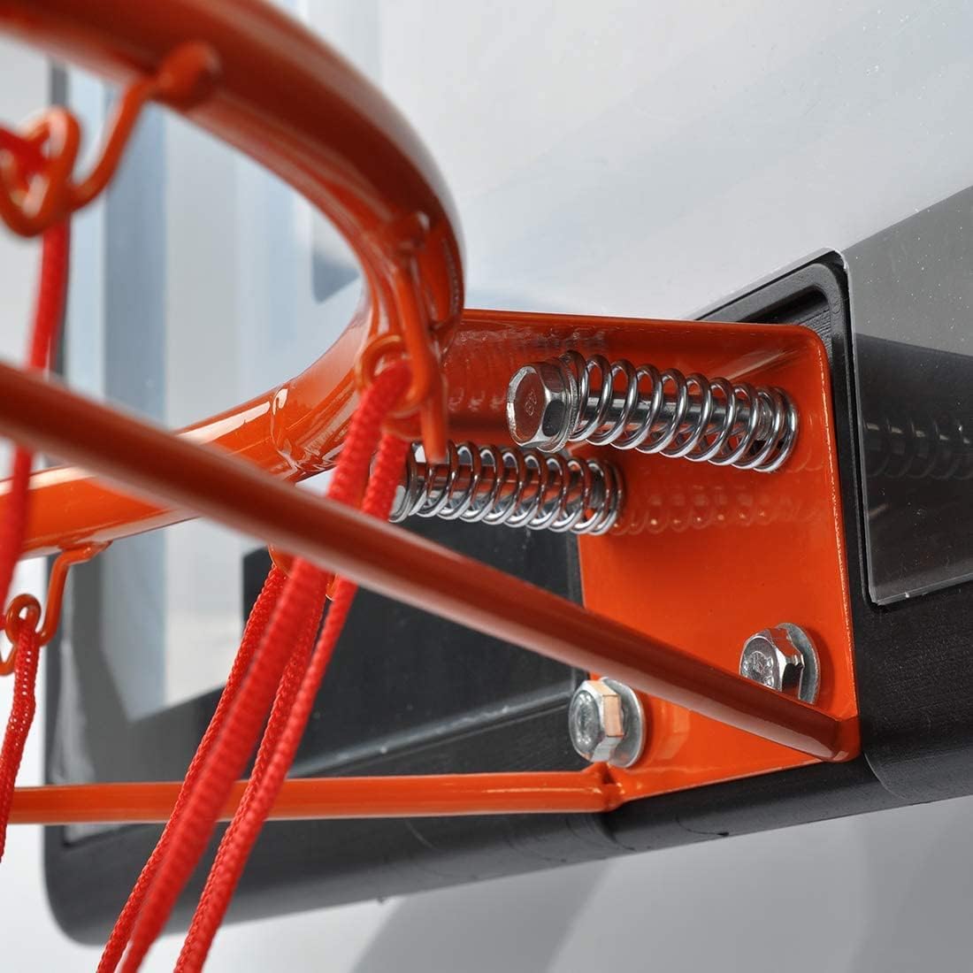 Cyfie 32x23 inch Large Basketball Hoop + 5.5 inch Mini Large Basketball Hoop for Kids
