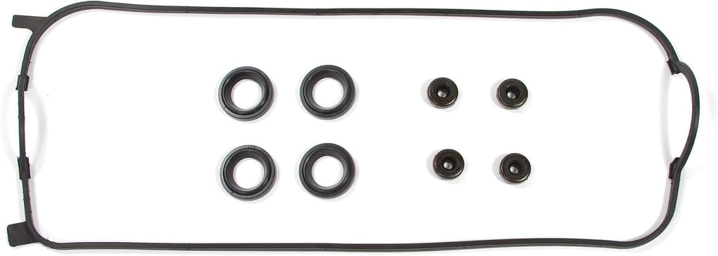 Evergreen TBK244MVCN Compatible With/Replacement For 94-02 Honda Accord Acura Odyssey Isuzu Oasis 2.2 2.3 SOHC F22B1 F23A1 F23A4 F23A5 F23A7 Timing Belt Kit Valve Cover Gasket NPW Water Pump