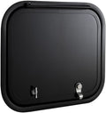 RV Baggage Door | Rounded Corners | Camper | Compartment Door | Black Fiberglass (16' W x 14')