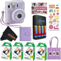 Fujifilm INSTAX MINI 12 Blue Bundle 2025 (80 Sheets, Lilac Purple (Holiday Bundle))