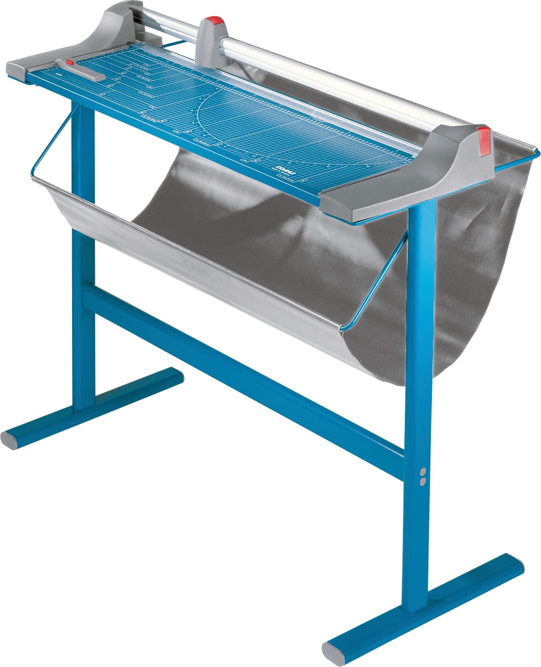 Dahle 448s Premium Rotary Trimmer w/Stand, 51' Cut Length, 20 Sheet Capacity, Self-Sharpening, Automatic Clamp, German Engineered Paper Cutter