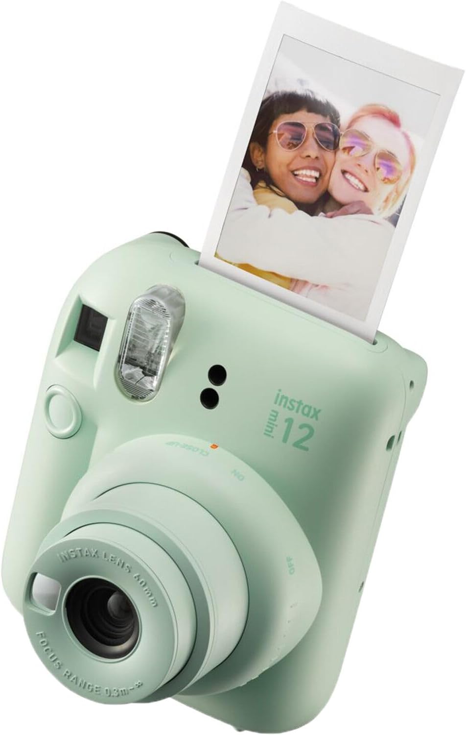 Fujifilm Instax Mini 12 Instant Camera + Minimate Custom Case + Fuji Instax Film 20 Sheets Twin Pack (Mint Green)