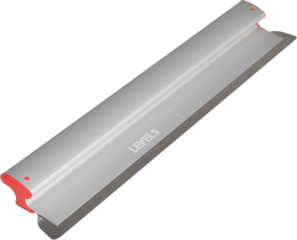 LEVEL5 32-Inch Skimming Blade | Precision 0.3mm German stainless steel blade insert (replaceable), ergonomic aluminum blade profile | 4-932