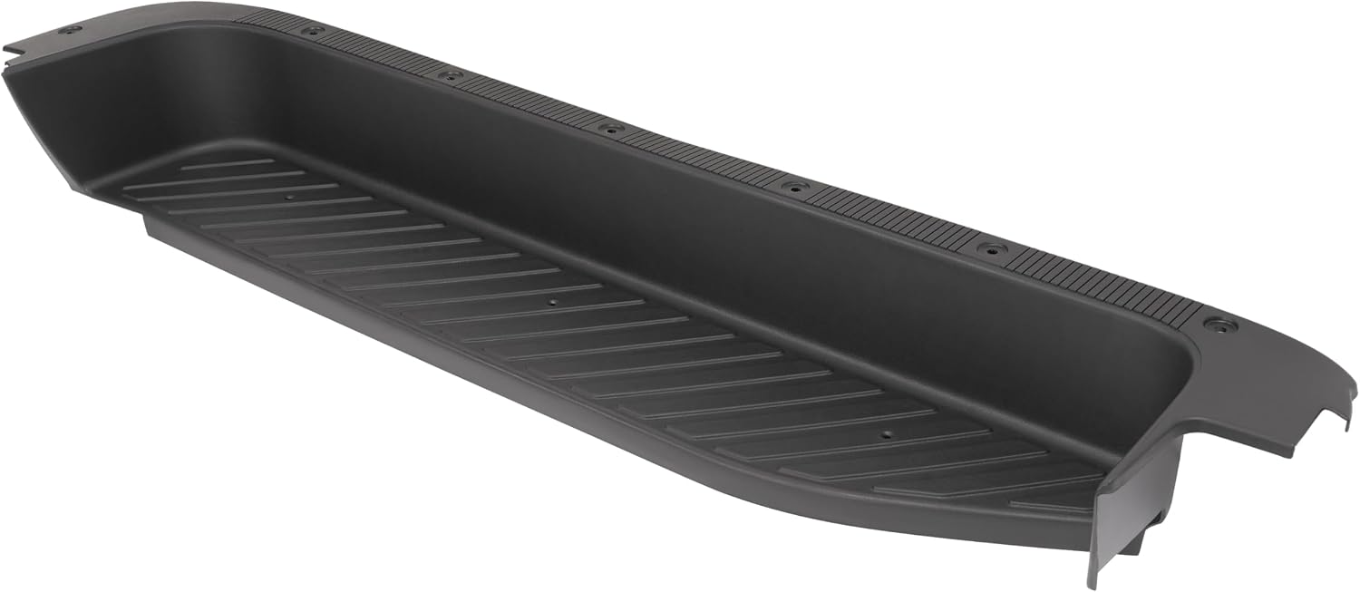 HECASA Door Scuff Plate Compatible with 1997-2014 Ford E-150 E-250 E-350 Club Wagon Econoline Super Duty Replacement for F7UZ-1513228-AAA Sill Plate Rear Passenger Side