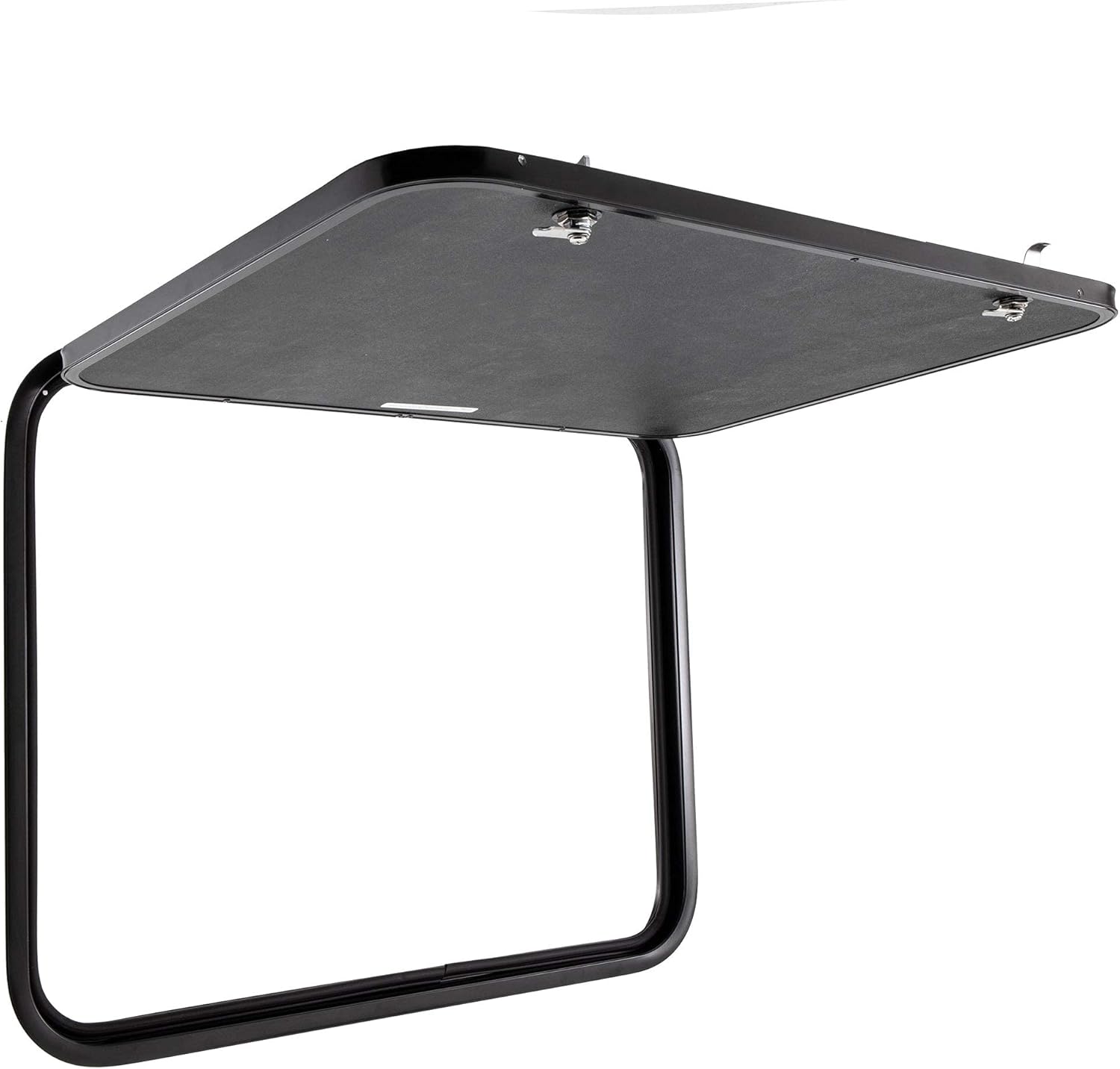RecPro RV Baggage Door with Rounded Corners, Camper Compartment Door, Black Fiberglass (36' W x 24' H), Made in America