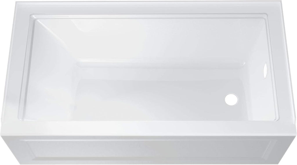 Town Square S 60'x32' Bathtub- Right Drain in White
