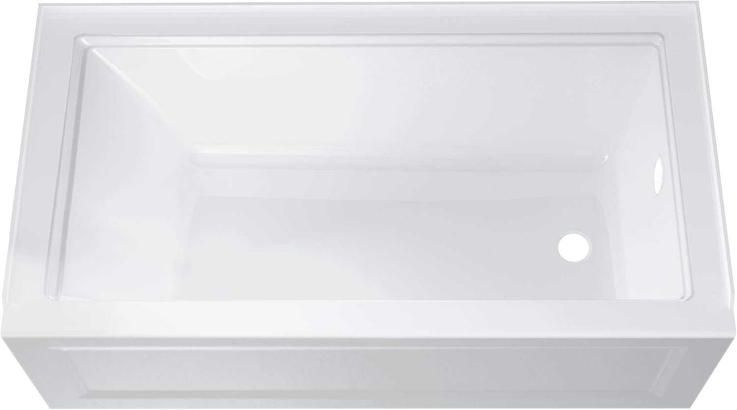 Town Square S 60'x30' Bathtub- Right Drain in White
