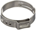 Oetiker 16700020 StepLess Ear Clamp, One Ear, 7 mm Band Width, Clamp ID Range 15.3 mm (Closed) - 18.5 mm (Open) (Pack of 500)