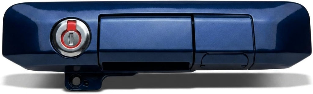 Pop & Lock PL5412 Toyota Tacoma Tailgate Lock 2005–2015 – Manual Anti-Theft Tailgate Lock, Bolt Codeable, Easy Install (Blue Ribbon Metallic)