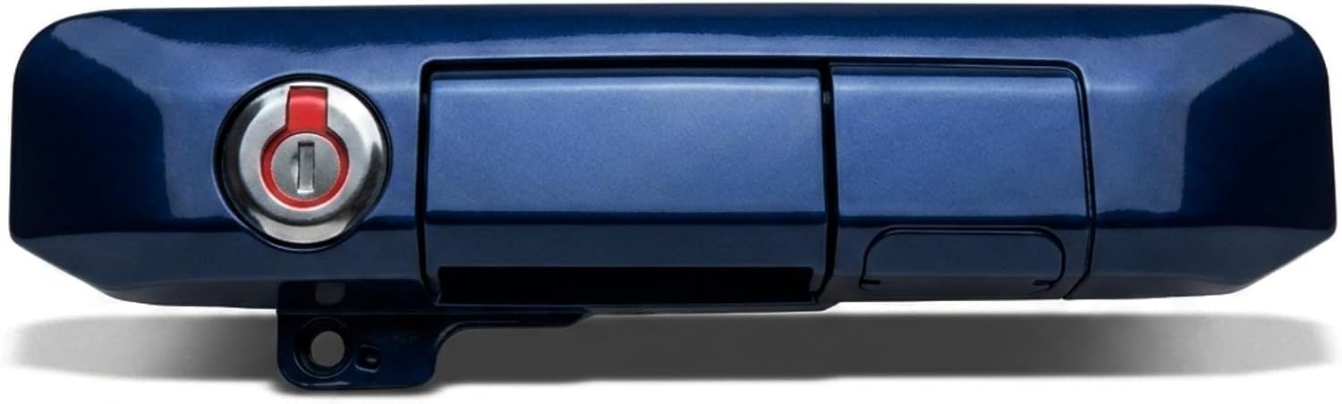 Pop & Lock PL5412 Toyota Tacoma Tailgate Lock 2005–2015 – Manual Anti-Theft Tailgate Lock, Bolt Codeable, Easy Install (Blue Ribbon Metallic)