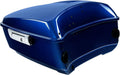 TCMT 13.7' King Motorcycle Trunk Box W/Latch Key Fit For Harley 2014-2025 Touring CVO Road King Road Glide Street Glide Electra Glide Ultra Limited Superior Blue