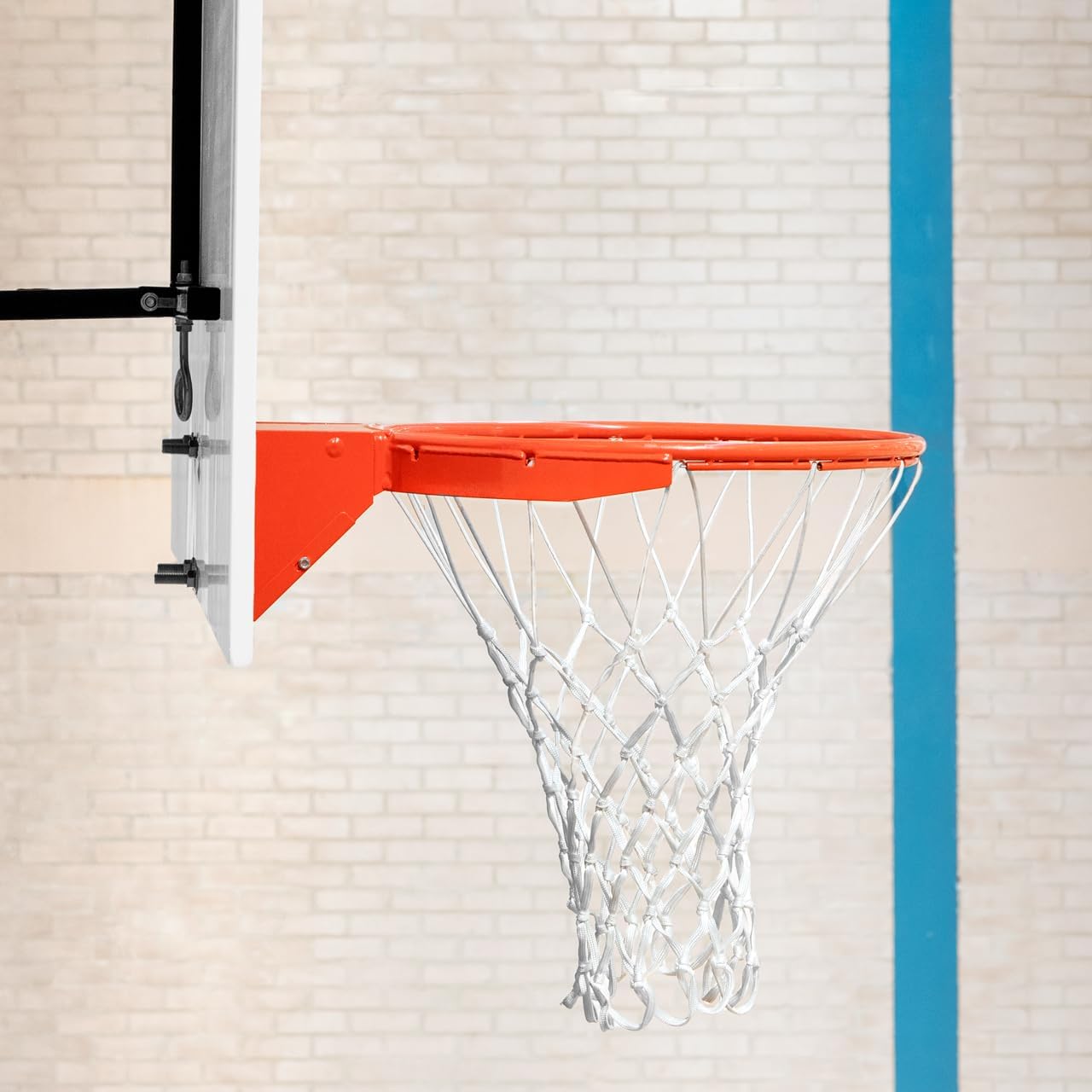 FORZA Heavy-Duty Flex Basketball Hoop | Spring Loaded and Ultra-Durable Hoop & Net | Suitable for Dunking [Indoor or Outdoor Use]