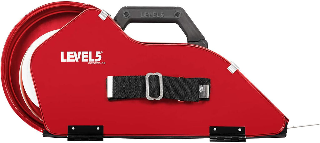 LEVEL5 Semi-Automatic Drywall Banjo Taping Tool | Professional Grade, Aircraft-Grade Aluminum Body, Ergonomic & Corrosion Resistant | 5-311