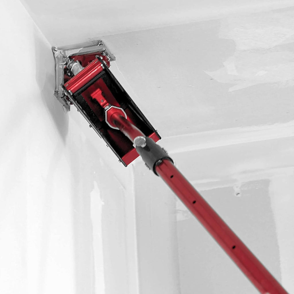 Drywall Finishing Set - LEVEL5 | Pro-Grade | 10/12' Flat Boxes, Corner Roller, 3'/3.5' Corner Finishers, 7' Corner Applicator, Handles, Compound Pump + Filler | Sheetrock Gyprock Wallboard | 4-622