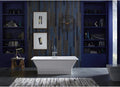KOHLER 894-F63-0 Reve 67' x 36' Freestanding Bath with Brilliant Ash Base, White