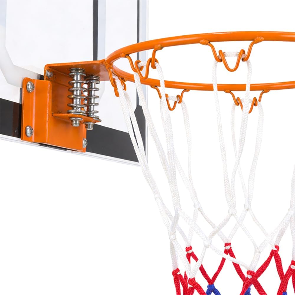 Premium Over-the-Door Mini Basketball Hoop for Indoor Play, Durable Backboard and Adjustable Rim for Home Office or Dorm Use