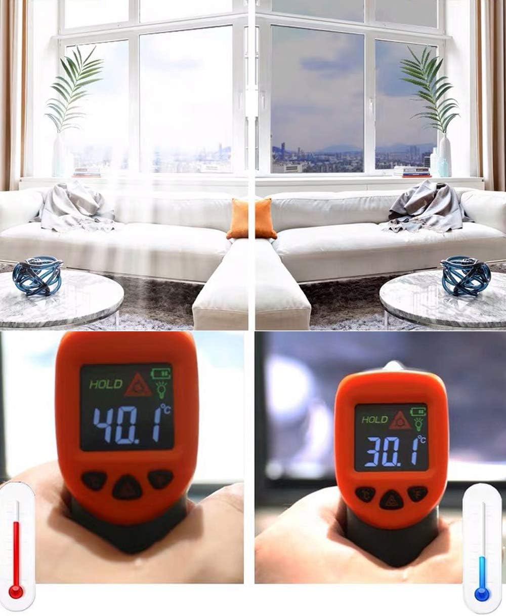 Sugo 3FT x 100FT Premium One Way Mirror Privacy Reflection Window Tint Film Energy Saver 35% VLT
