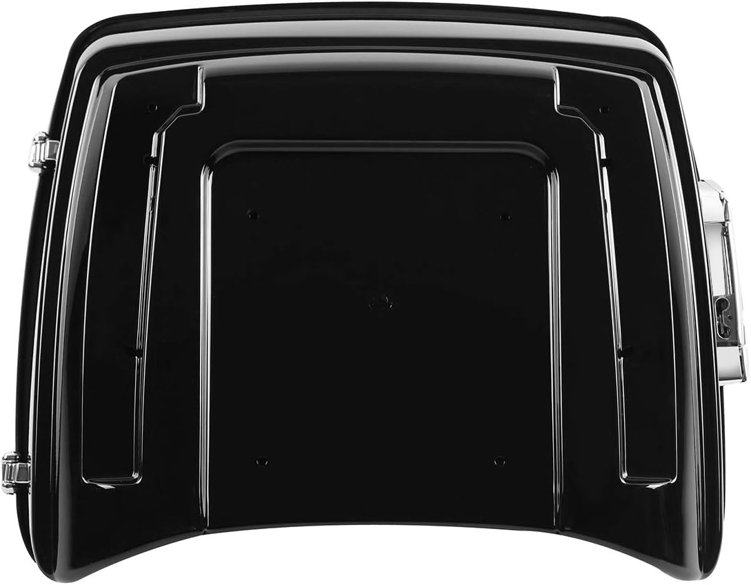 TCMT 13.7' King Motorcycle Trunk Box Fits For Harley Davidson 2014-2025 Touring CVO Road King Road Glide Street Glide Electra Glide Ultra Limited Pack