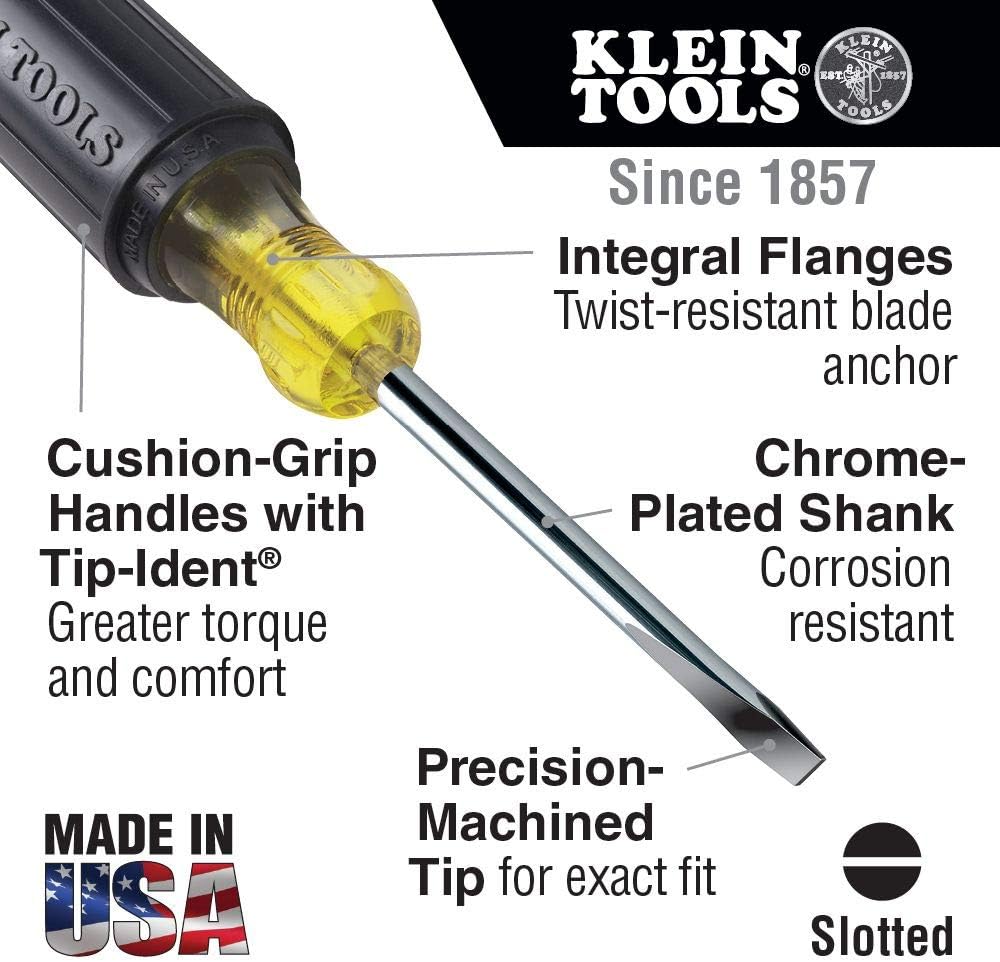 Klein Tools 80028 Hand Tools Kit includes Pliers, Screwdrivers, Nut Drivers, Backpack, and More Jobsite Tools, 28-Piece & 80019 Tool Set, Multi-Bit Screwdriver and Nut Driver Tool Kit, 4-Piece