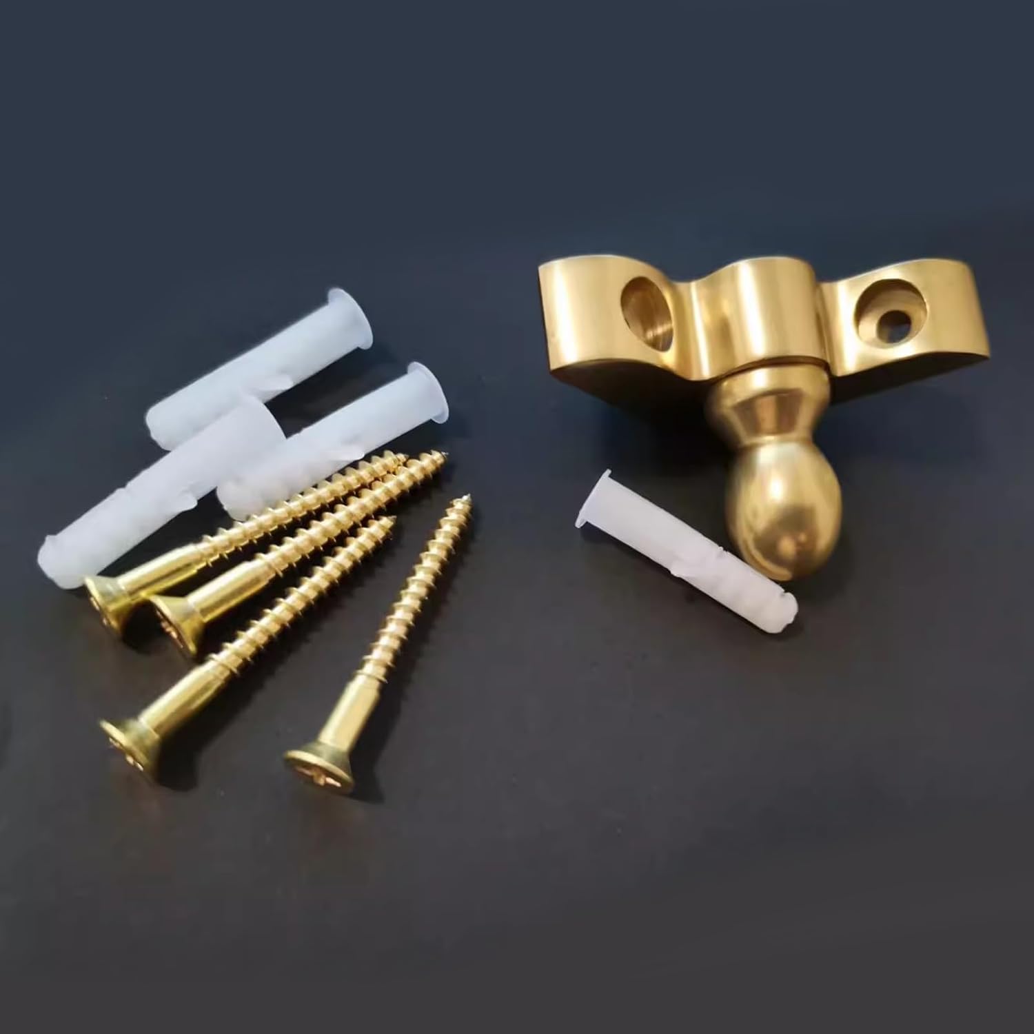 Luxury Gold Stair Carpet Rod 1 3 5 10 10 13 15 16 pcs, Decorative Non-Slip Stair Carpet Clamp Bars, Easy Install to Secure Stair Carpet(13 pcs,81cm (32in))
