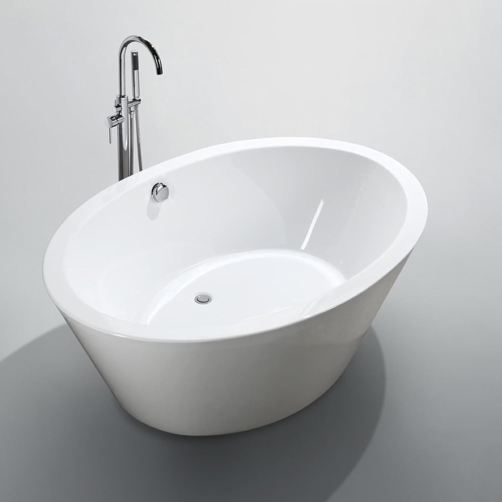 BA6827 Udine 67 inch Freestanding Bathtub in Glossy White