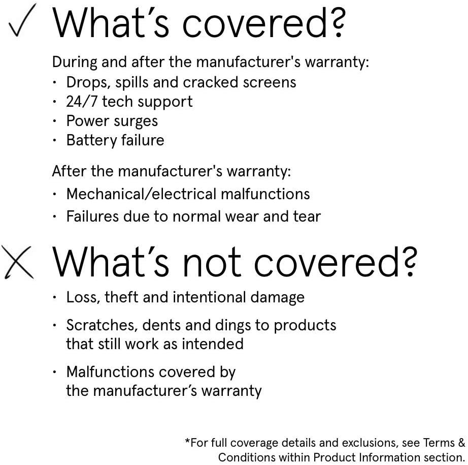 ASURION 4 Year Laptop Protection Plan ($4000 - $9999.99)
