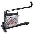 IDL Packaging AC-110 Portable Cutter for Cardboard Edge Protectors up to 4' x 4' x 0.4' Size - Heavy-Duty Tool for V-Board Cardboard Corners of Various Length - Stationary or Fully Portable Use