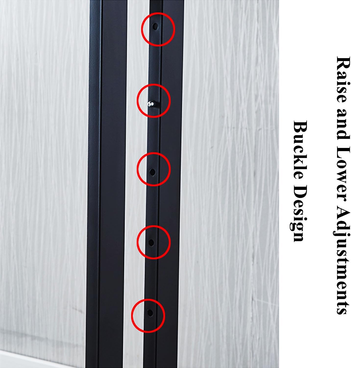 Clothes Rack Floor Standing Metal Garment Rack Heavy Duty 6 Way Clothing Shelves, Adjustable Lifting Arms Retail Display for Hanging Clothes