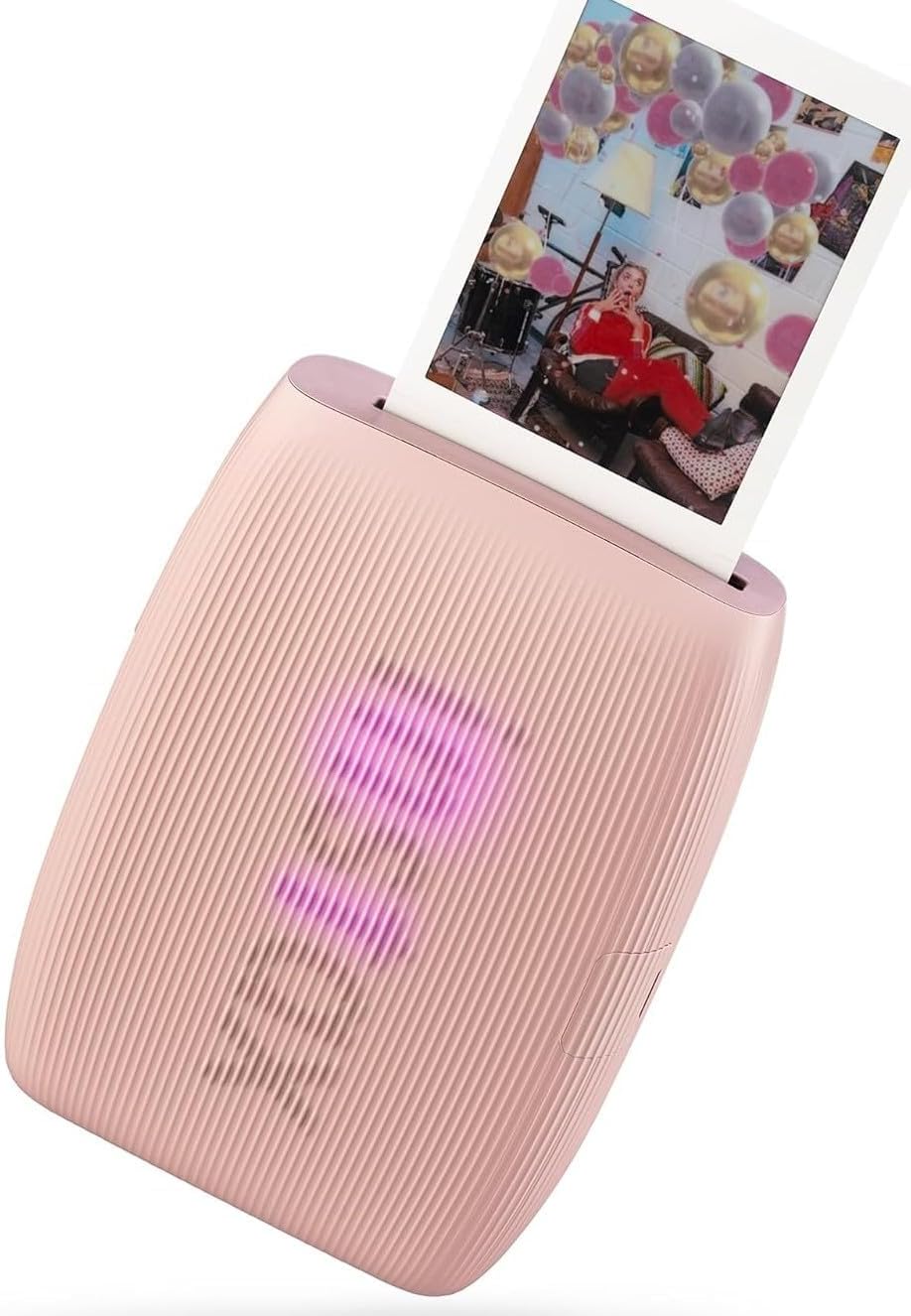 Fujifilm INSTAX Mini Link 3 Smartphone Printer with INSTAX Mini Instant Film and Sunshine Microfiber Cleaning Cloth... (2 Twin Pack (40 Sheets), Rose Pink)