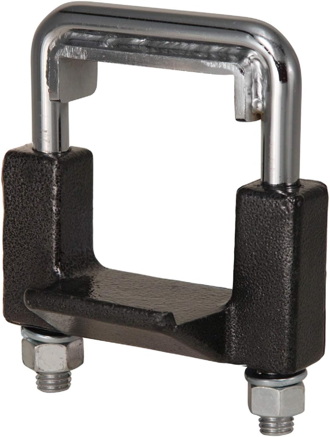 Trimax TRZ6ALHD THC250 Aluminum 6-Inch HD Adjustable Pin Clip Drop Hitch and 2.5-Inch Hitch Anti-Rattle Clamp