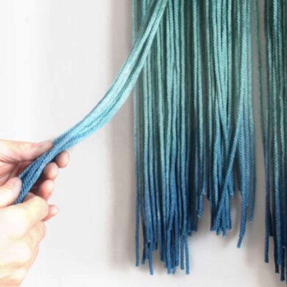 Macrame Wall Hanging Boho Wall Decor Art Woven Tapestry Woven Wall Art Macrame Tapestry Boho Wall Decor- Textile Wall Hanging Hand-Dyed Tapestry Decorative Cloth (Color : A+60 * 60cm)