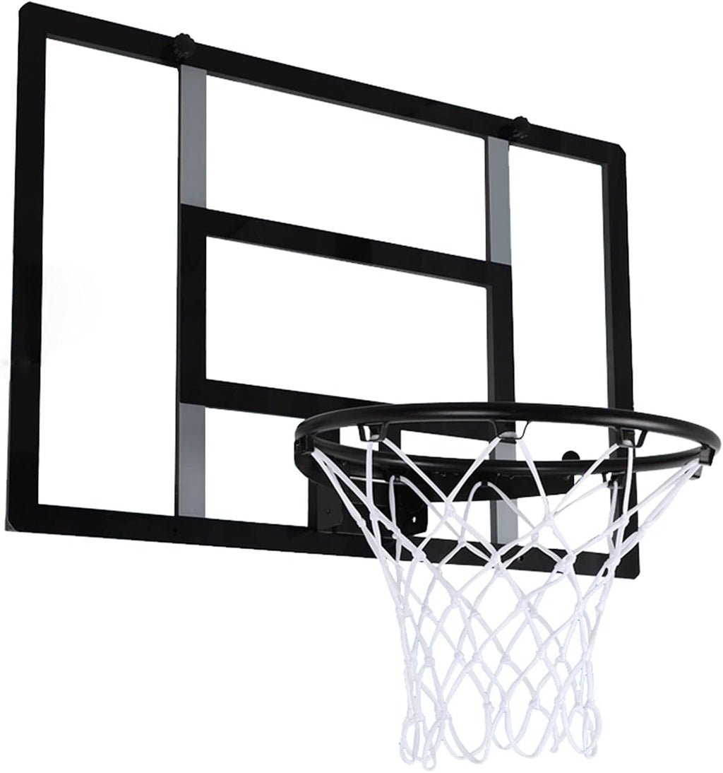 Wall-Mounted Mini Basketball Hoop, Indoor and Outdoor Door Wall Basketball Competition Backboard, Foldable Basketball Stand