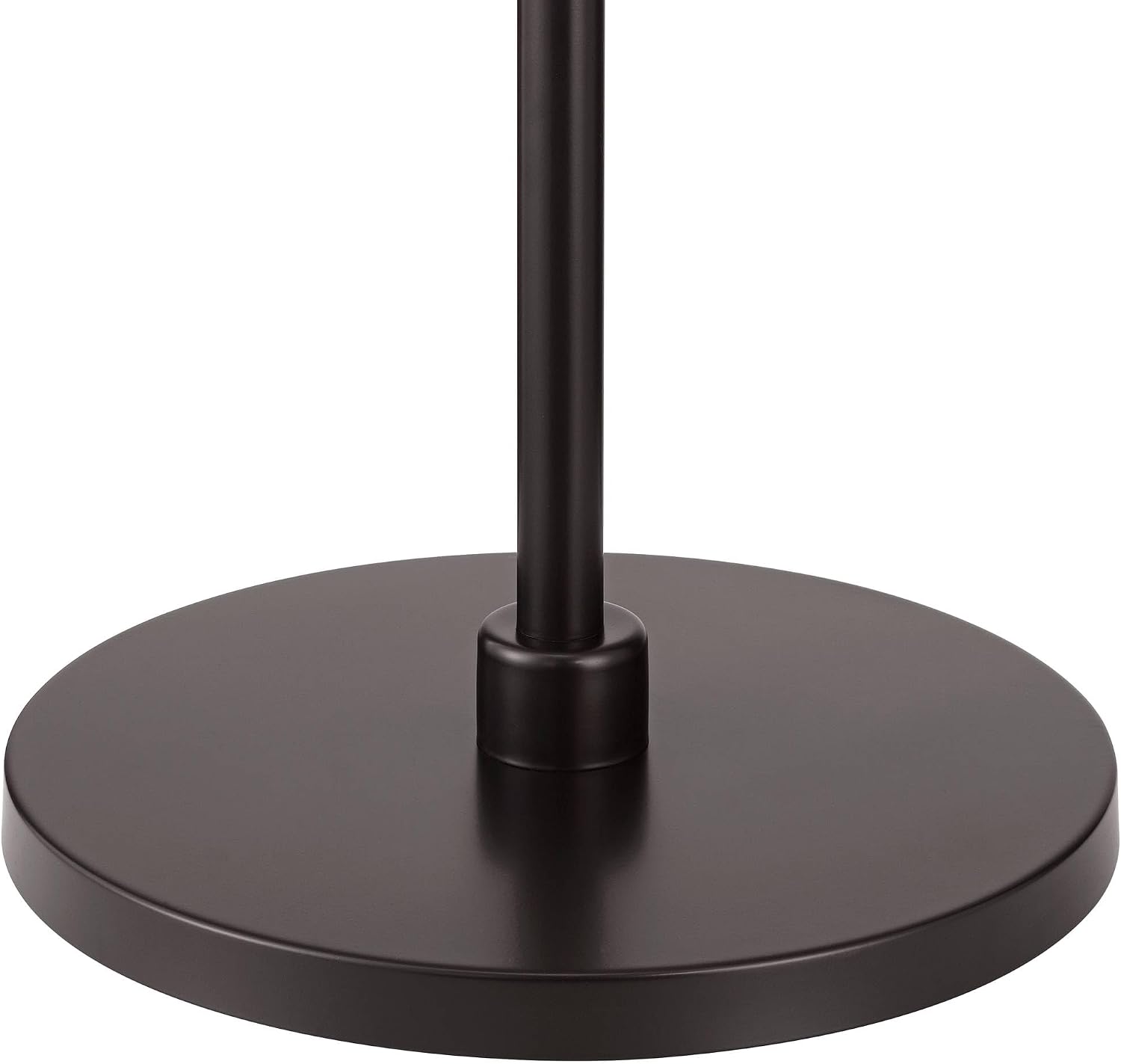360 Lighting Serra Modern 64' Tall Standing Floor Lamp Curved Chairside Arc Offset Arm Pole Foot Switch Art Deco Brown Metal Dark Bronze Finish Living Room Bedroom House Reading Office Home Decor