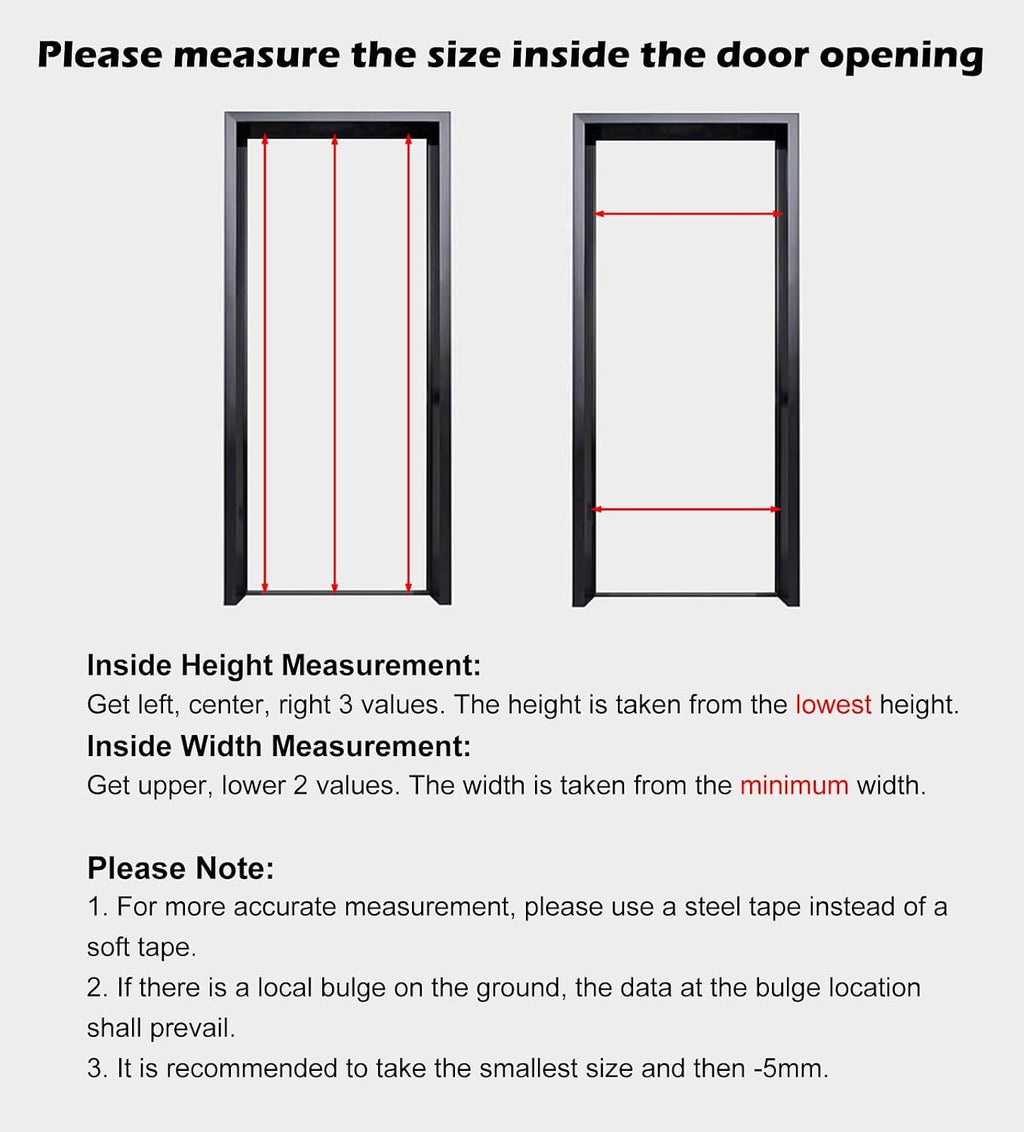 No Drill Retractable Sliding Screen Door 80 in High, Pet Proof Folding Doors Interior Room Divider, Breathable Screen Mesh Doors with Aluminum Frame(68x80in(172.7x203.2cm))