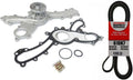 Engine Cooling Water Pump & Serpentine Belt for Lexus GS350 IS250 IS350 07-15