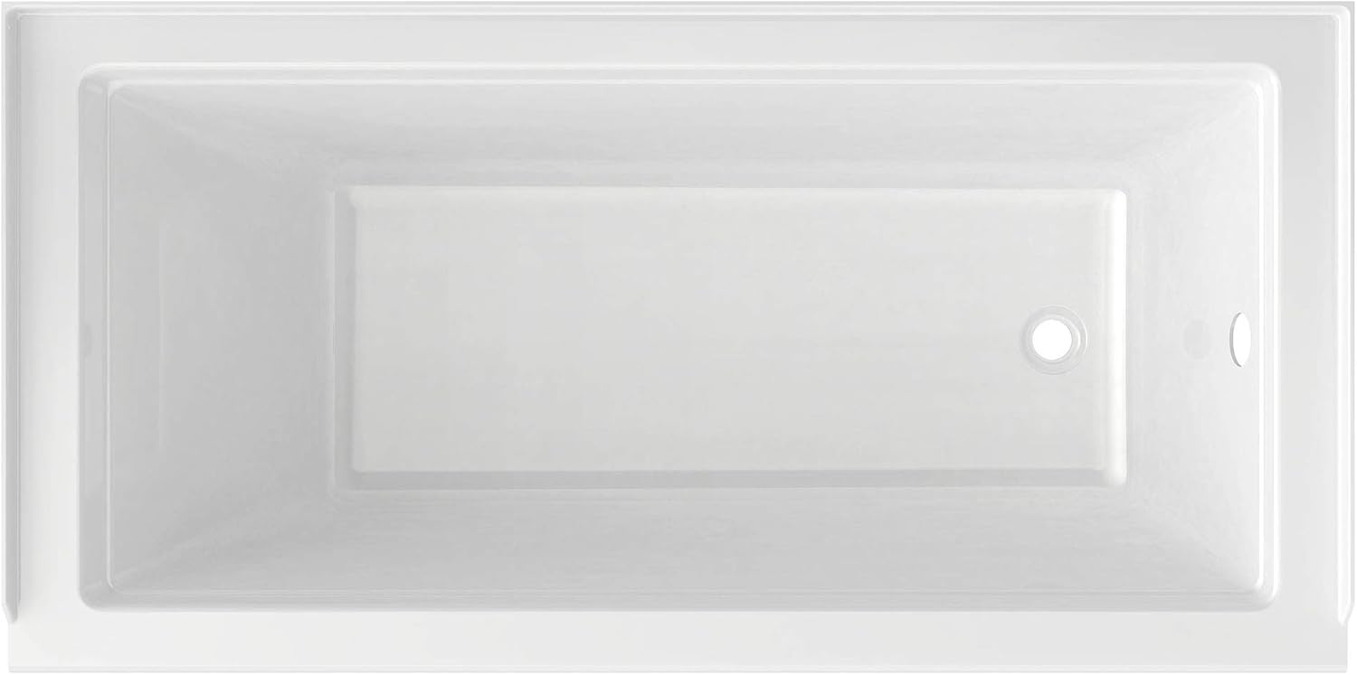 Town Square S 60'x30' Bathtub- Right Drain in White