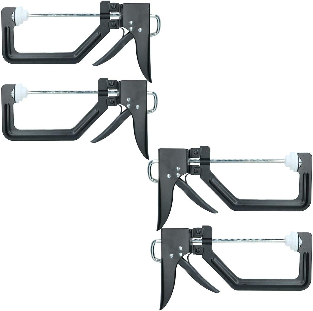 4pc 6' / 150mm Quick Grip Speed Clamp Holder Holding Carpenters Woodworking