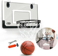 Basketball Hoop Hanging Home Mini Basketball Hoop, Office Bedroom Door Frame Wall-Mounted Basketball Stand, Used for Dunking Practice for Children and Adults (Size : 45.5x30.5cm)