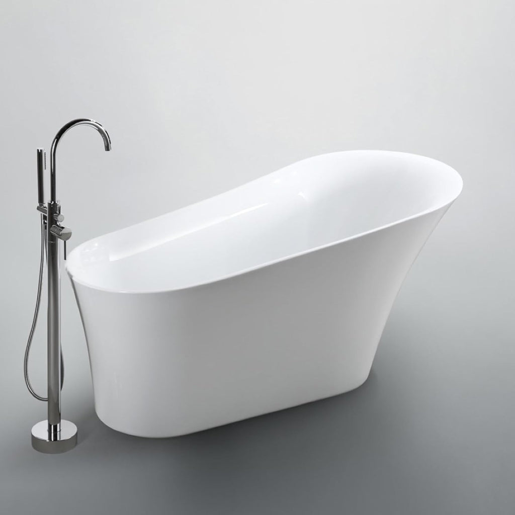 BA6519 Arezzo 67 inch Freestanding Bathtub in Glossy White