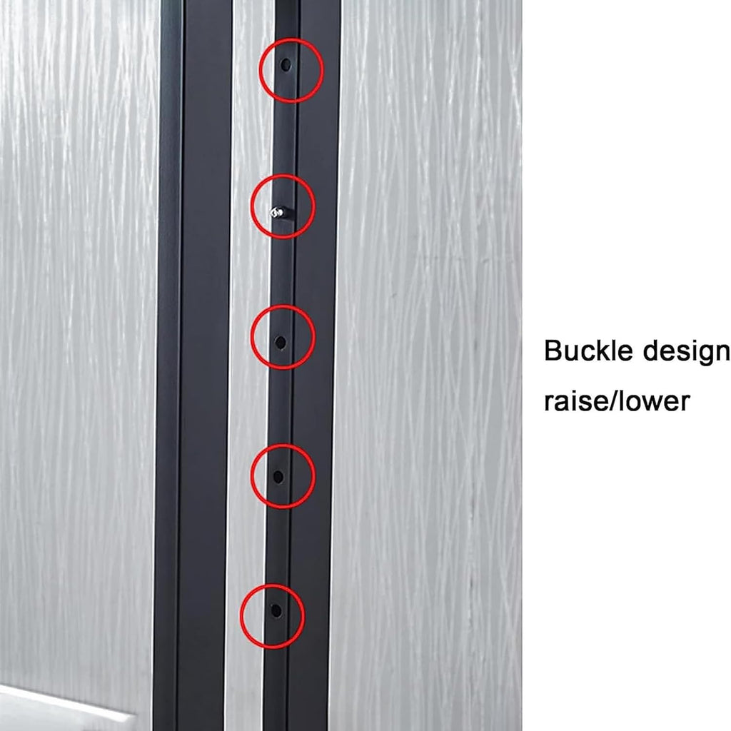 Floor Standing Metal Garment Rack, Heavy Duty Adjustable Lifting Clothes Shelves, Retail Display Hanging Rack with Wheels 6 Arms Clothing Rack Merchandise Display Rack, Gold