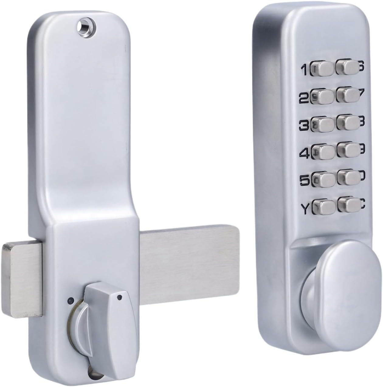 Mechanical keyless Entry Door Lock Mechanical Combination Lock Anti-Theft Combination Lock Two-Way Door Glass Door Wooden Door Office Entrance Lock