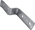 Barn Door, Gate or Door - Drop Bar Lock Brackets - Made of Galvanized Pressed Steel to Resist Rust - CASE Qty 25