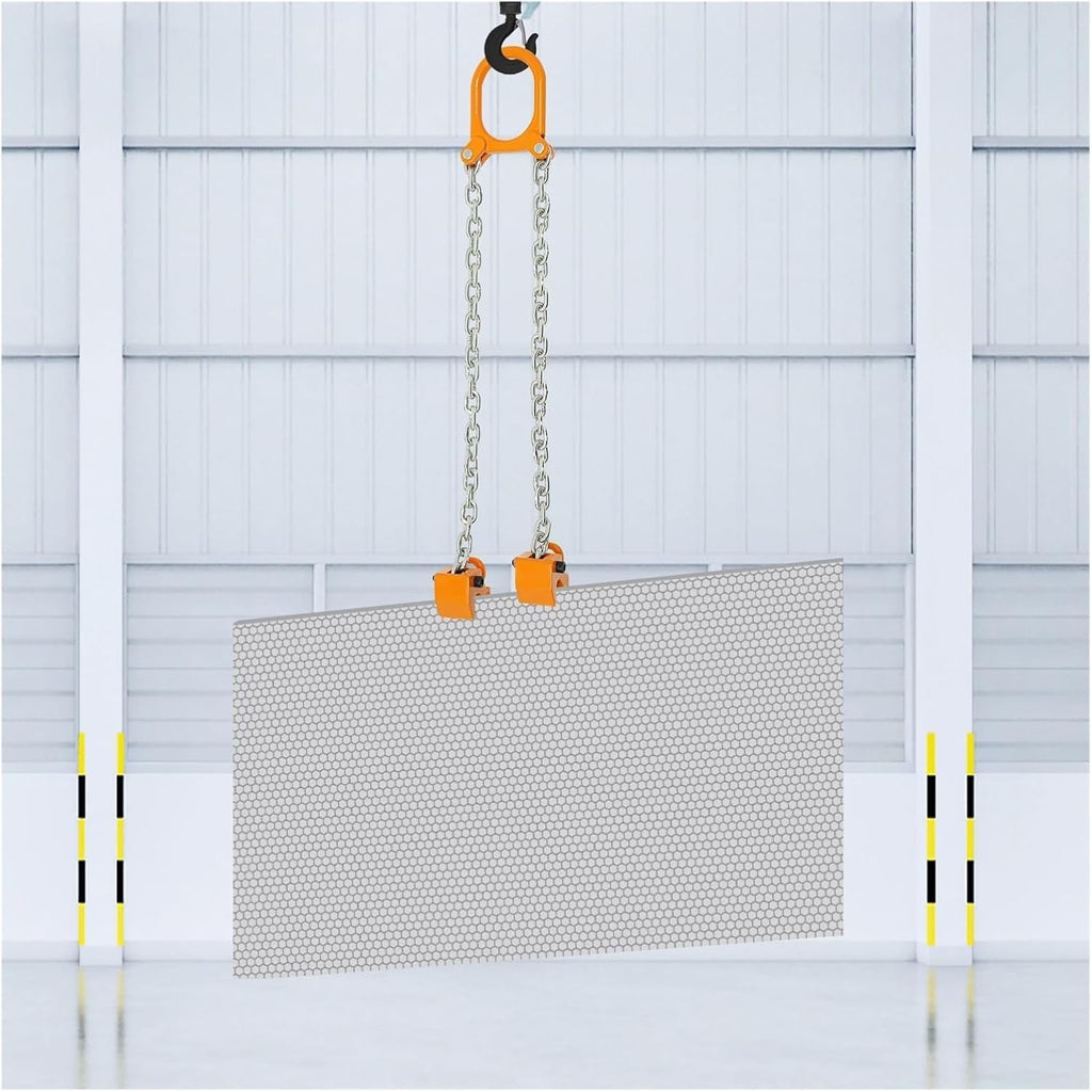 Multifunctional Lifting Clamp Yellow 1t 2000 Lbs Chain Drum Lifter Yellow Fiber Vertical Drum Lifter,lifting clamps