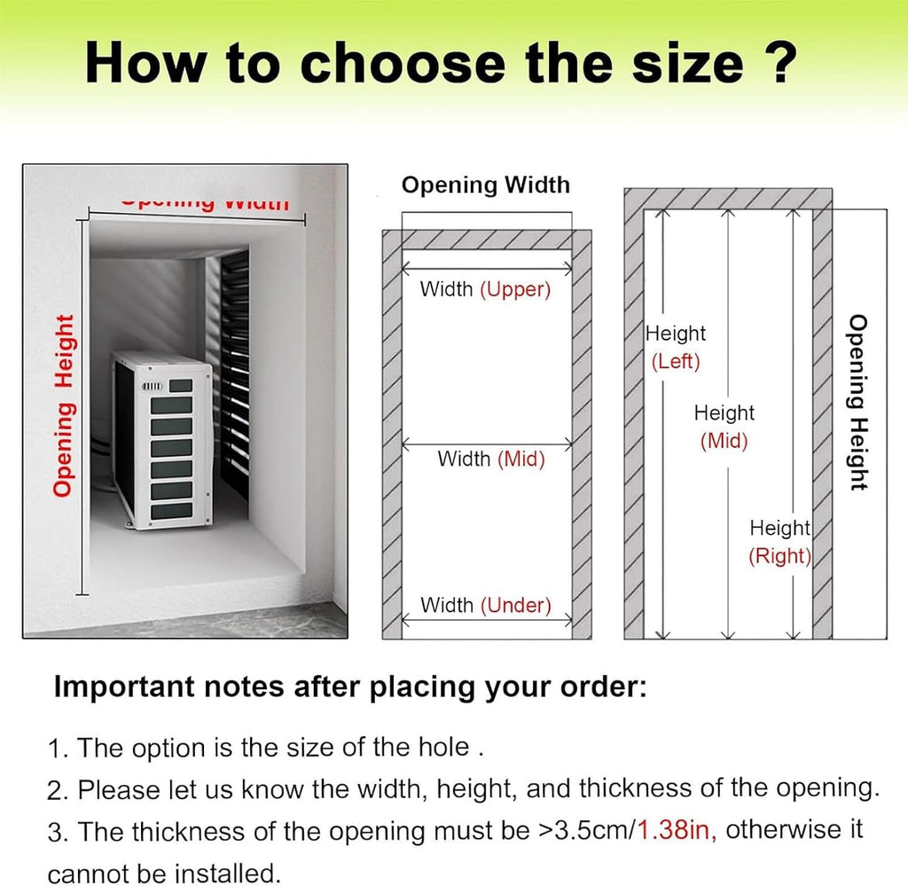 Wall Access Door, Large Channel Panels Metal Inspection Hatch Gate for Ceilings, Electrical, Plumbing, Lockable Drywall Hole Cover Plate(Black Frame,26'x20')